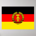 East Germany Flag Posters