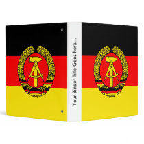 East Germany High quality Flag Binder