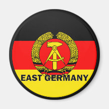 East Germany Roundel quality Flag Magnet