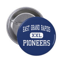 East Grand Rapids - Pioneers - High - Grand Rapids Pin