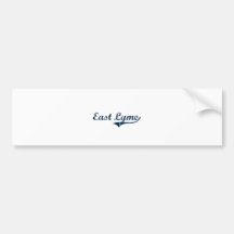 East Lyme Connecticut Classic Design Bumper Stickers