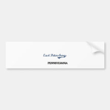 East Petersburg Pennsylvania City Classic Bumper Stickers