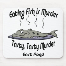 east pond murder black mousepad