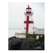 East Quoddy Lighthouse Postcard