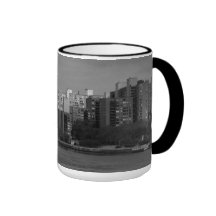 East River Skyline Panorama Mug