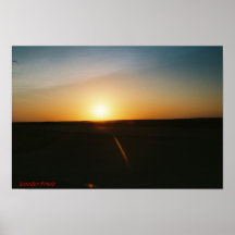 East River Sunset Poster