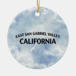 East San Gabriel Valley California Ornaments