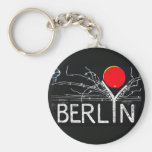 East Side Gallery, Berlin Wall, Barbed Wire/Red Su Keychain
