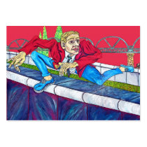 East Side Gallery, Berlin Wall, Escape Climb Business Card Templates