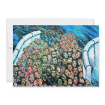East Side Gallery, Berlin Wall, Mass Escape Personalized Announcement