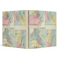 East St Louis, Mt Carmel, Jerseyville and Mendota Vinyl Binder