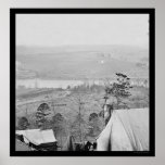 East Tennessee University in Knoxville, TN 1864 Print