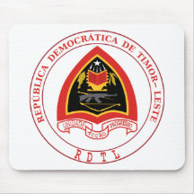 East Timor Coat Of Arms Mouse Pad