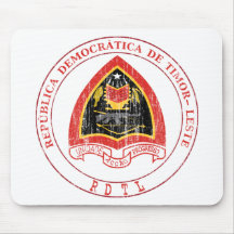 East Timor Coat Of Arms Mouse Pad
