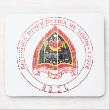 East Timor Coat Of Arms Mouse Pads