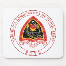 East Timor Coat Of Arms Mousepad