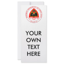East Timor Coat of Arms Customized Rack Card