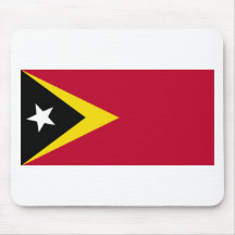 East Timor Flag Mousepad
