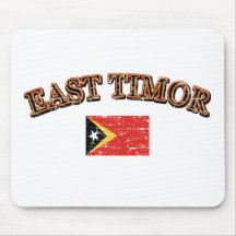 East Timor football design Mouse Pads