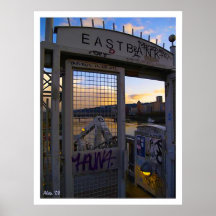 Eastbank Burnside Bridge ~ Portland Oregon Posters