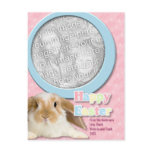 Easter ADD YOUR PHOTO Hoppy Easter Postcards