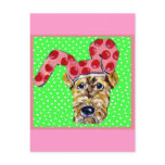 Easter Airedale Post Card