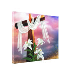 Easter and Palm Sunday Crosses and Scenes Canvas Print