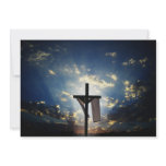 Easter and Palm Sunday Crosses and Scenes Custom Invitation