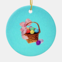 Easter Basket Christmas Ornaments