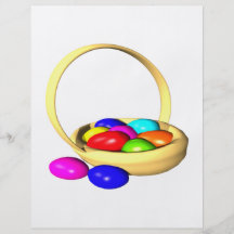 Easter Basket Flyer Design