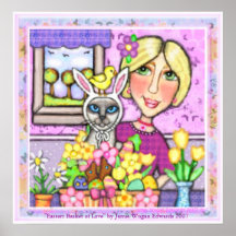 "Easter Basket of Love" Art Print