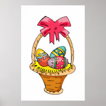 Easter Basket Poster