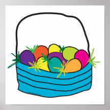 Easter Basket Posters