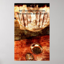 Easter blessing poster