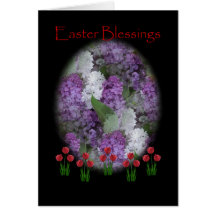 Easter Blessings Greeting Cards