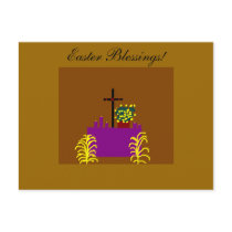 Easter Blessings Postcard