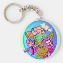Easter Bonnet Key Chains
