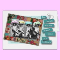 Easter Bonnet Quads cards