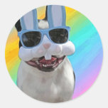 Easter Boston 1 Round Sticker