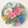 "Easter Bouquet" Vintage Flowers Coasters