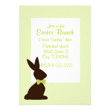 Easter Brunch Custom Invitations