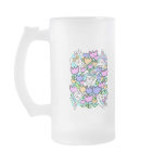 Easter Bunnies and Tulips Mug