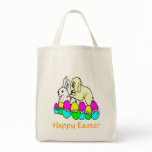 Easter Bunnies Tote Bags