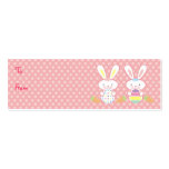 Easter Bunnies Gift Tags