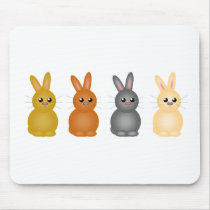Easter Bunnies Mouse Mat