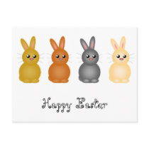 Easter Bunnies Post Cards