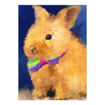 Easter Bunny 5x7 Mini Prints Invite