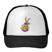 Easter bunny and egg hats