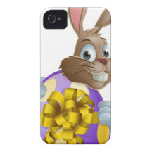Easter bunny and egg iPhone 4 case