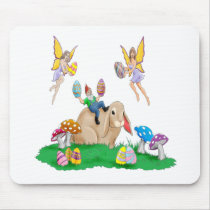 Easter Bunny And Friends Mousepads